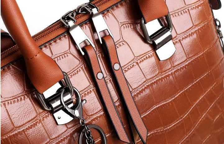 Elvira - Set Carteras Cocodrilo Cuatro Piezas