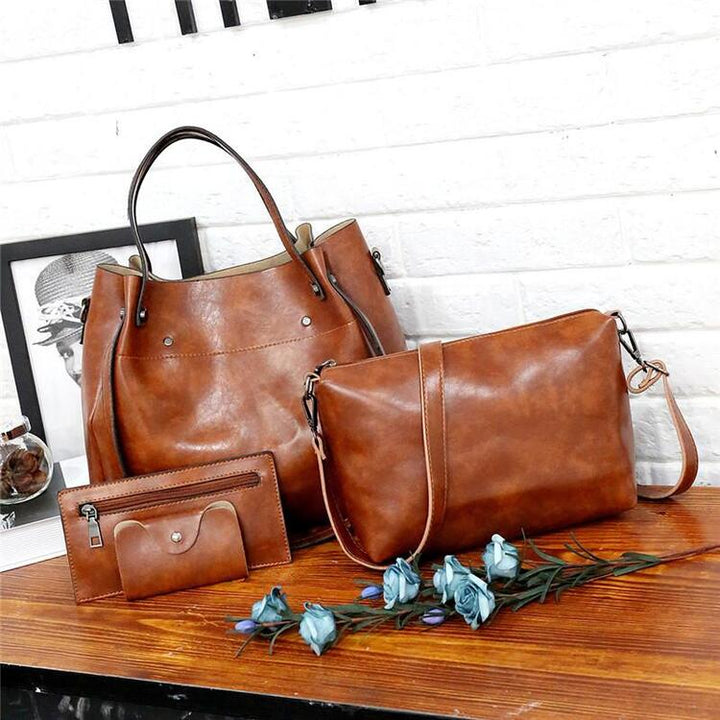 Alicia - Conjunto Carteras Cuatro Piezas