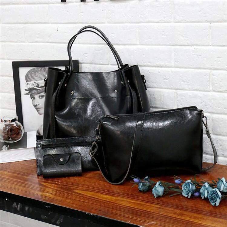 Alicia - Conjunto Carteras Cuatro Piezas
