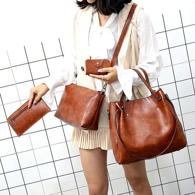 Alicia - Conjunto Carteras Cuatro Piezas