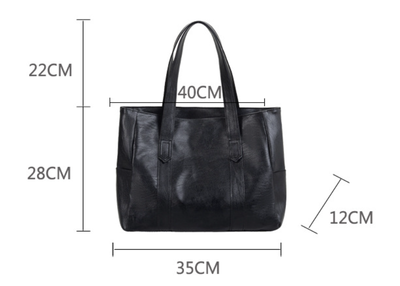 Rosa - Cartera Tote Lujosa Minimalista