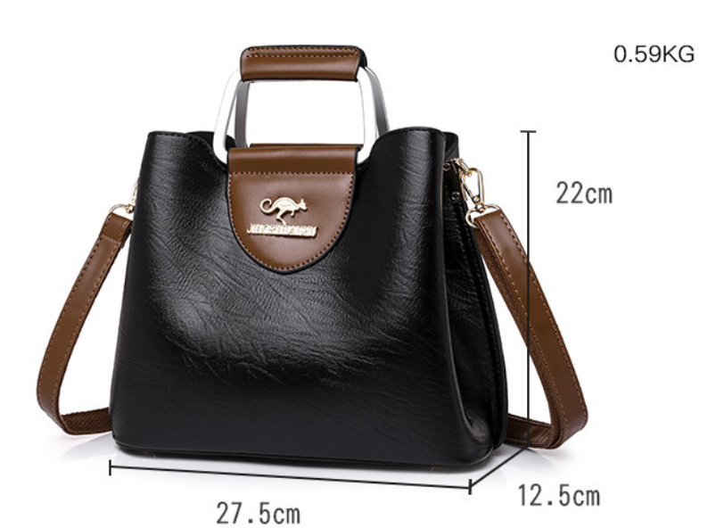 Sara - Cartera Tote Compacta Clásica