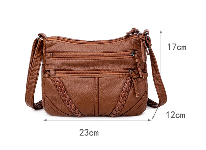 Gloria - Cartera Cruzada Detalle Trenzado
