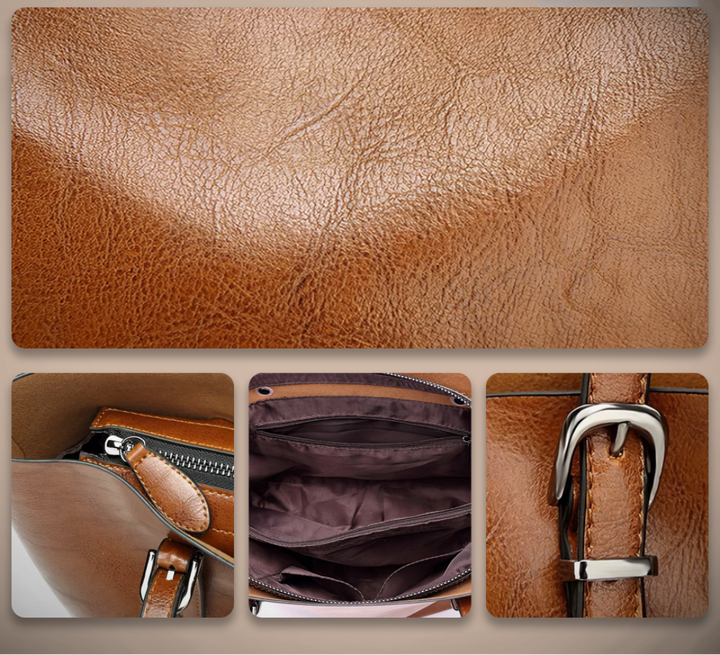 Isabel - Cartera Tote Estilo Vintage
