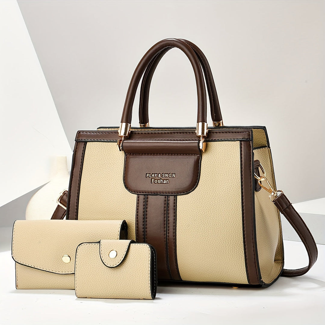 Norma - Conjunto Carteras Tres Piezas Elegante