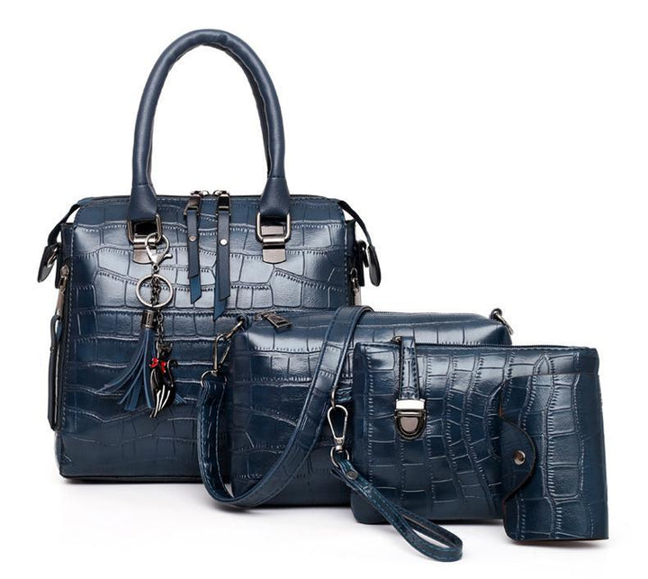 Elvira - Set Carteras Cocodrilo Cuatro Piezas