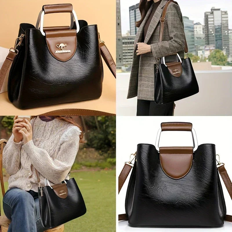 Sara - Cartera Tote Compacta Clásica