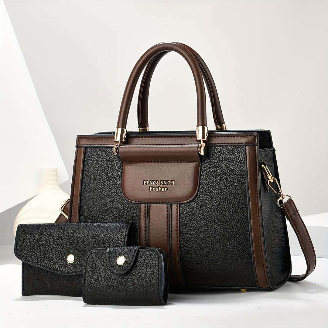 Norma - Conjunto Carteras Tres Piezas Elegante
