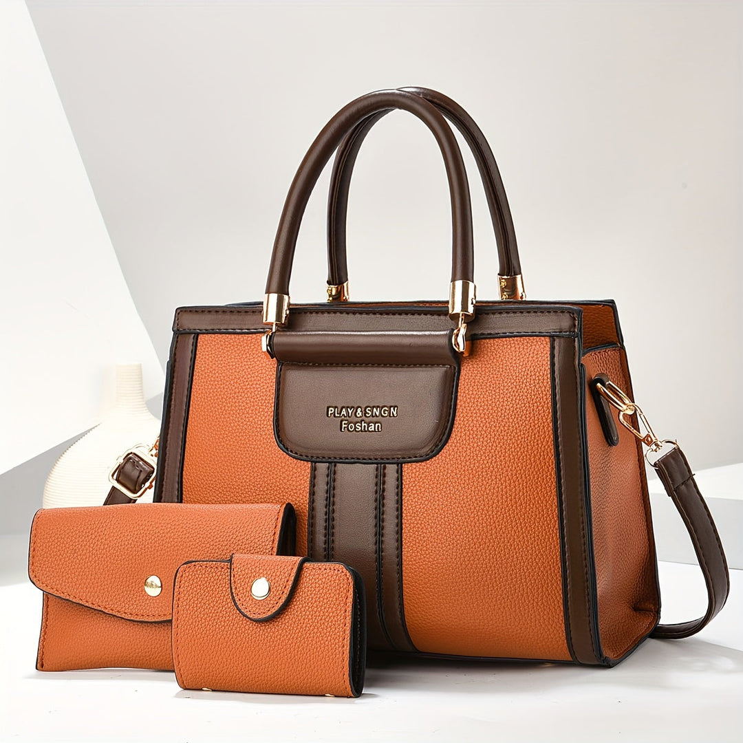 Norma - Conjunto Carteras Tres Piezas Elegante