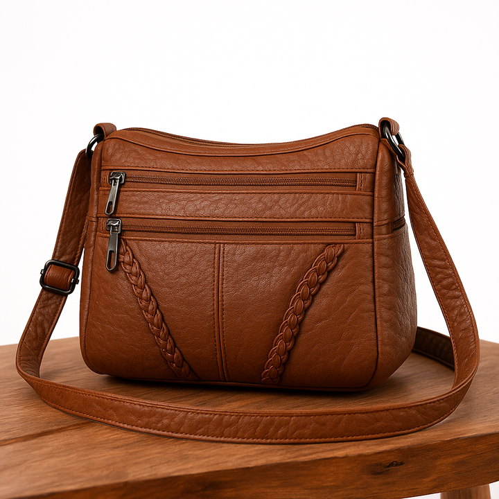 Gloria - Cartera Cruzada Detalle Trenzado