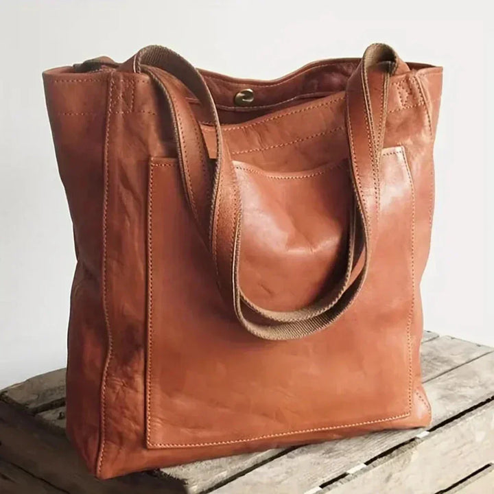Juana - Cartera Tote Cuero Minimalista