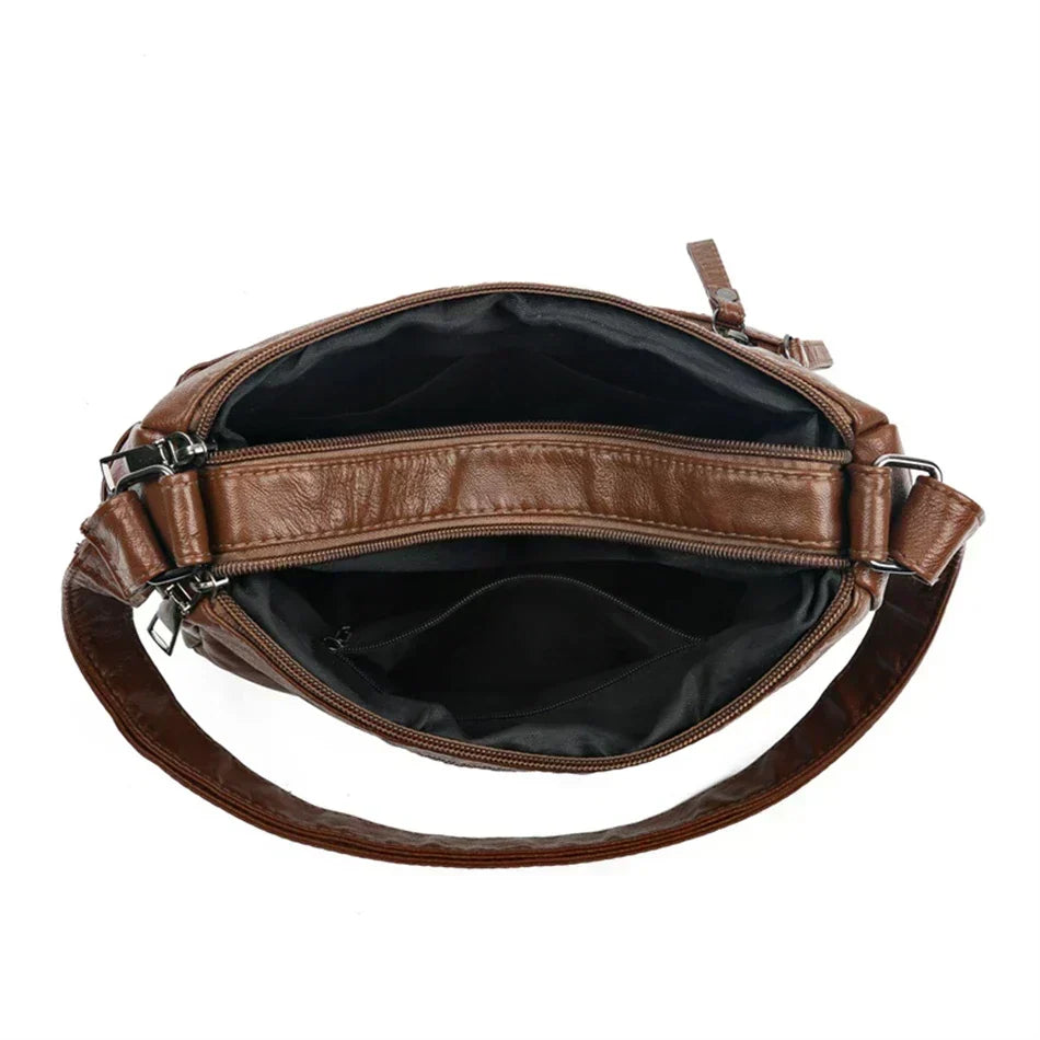 María - Cartera Hombro Multibolsillos
