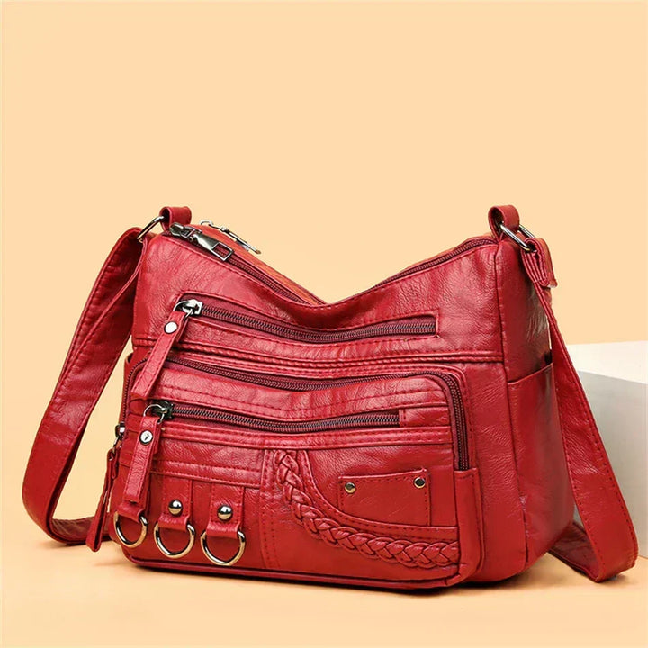 María - Cartera Hombro Multibolsillos