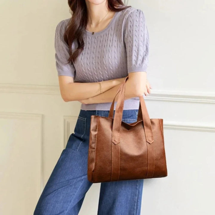 Rosa - Cartera Tote Lujosa Minimalista
