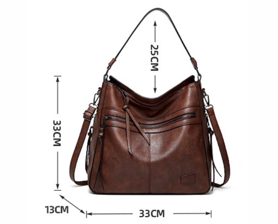 Martha - Cartera Hobo Amplia Estilo Vintage