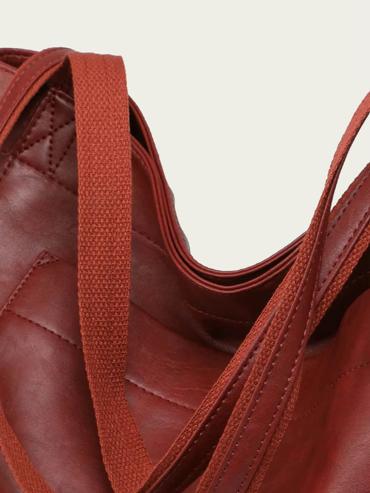 Juana - Cartera Tote Cuero Minimalista