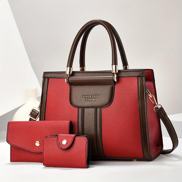 Norma - Conjunto Carteras Tres Piezas Elegante