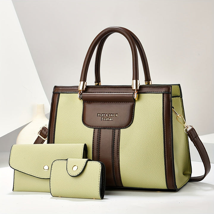 Norma - Conjunto Carteras Tres Piezas Elegante