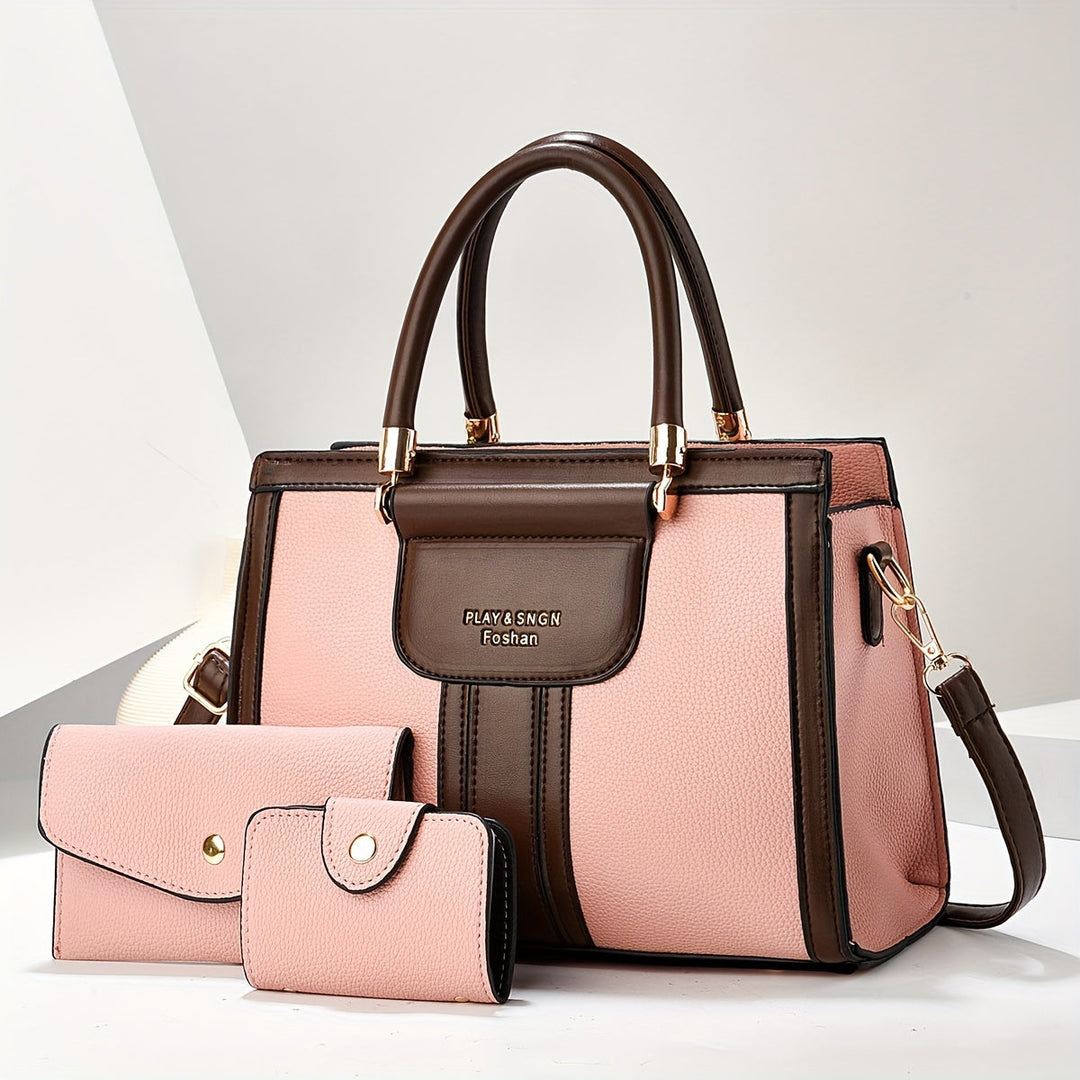 Norma - Conjunto Carteras Tres Piezas Elegante