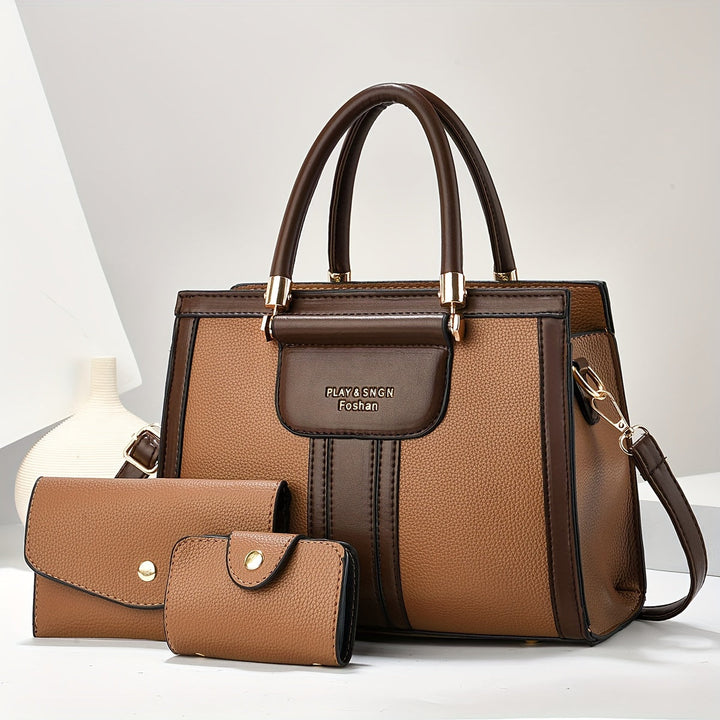 Norma - Conjunto Carteras Tres Piezas Elegante