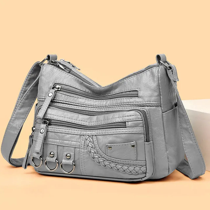 María - Cartera Hombro Multibolsillos