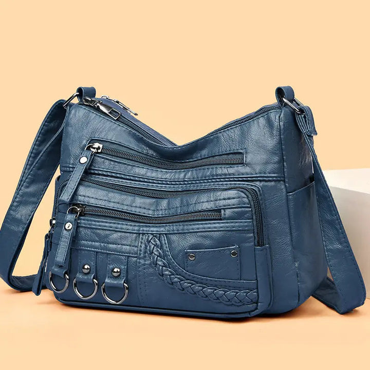 María - Cartera Hombro Multibolsillos