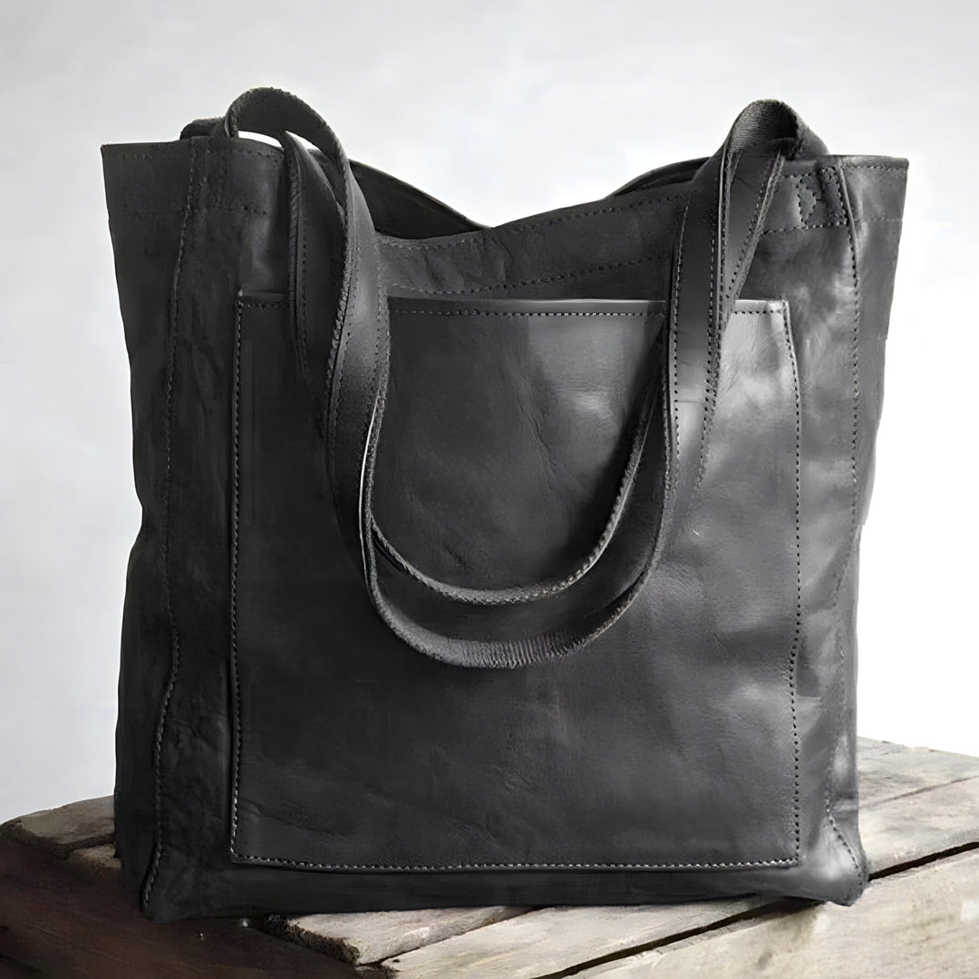 Juana - Cartera Tote Cuero Minimalista